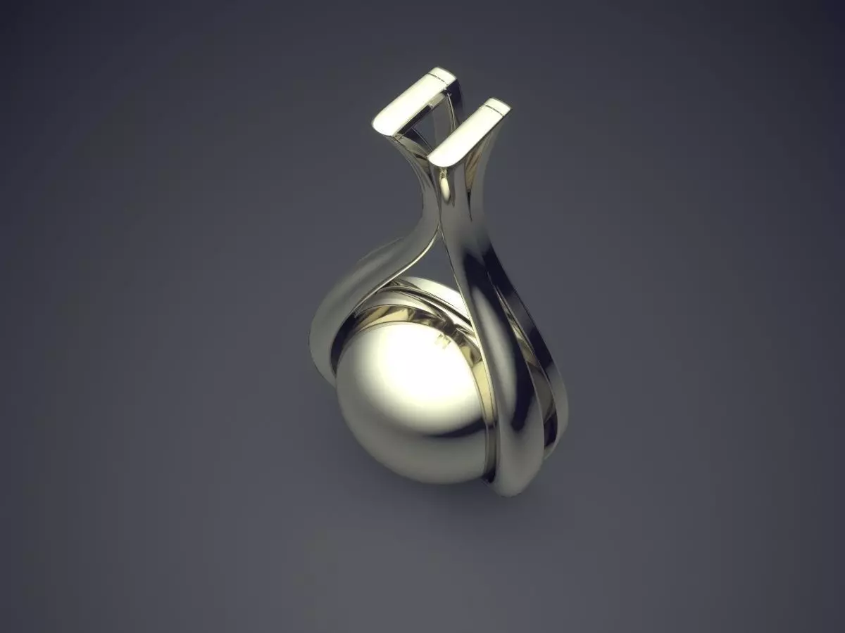 Pendant CAD-3886 3D print model_1