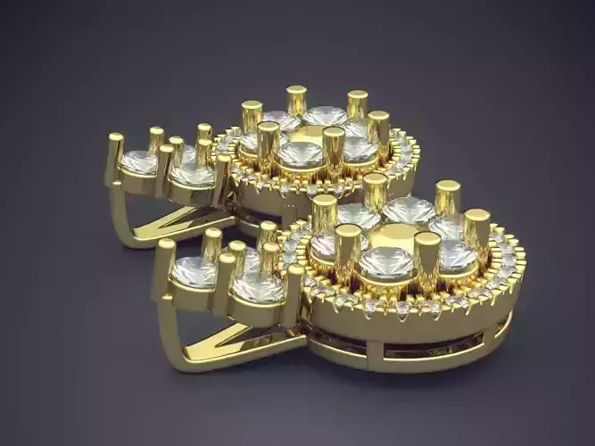 Pendants With Diamonds CAD-3882