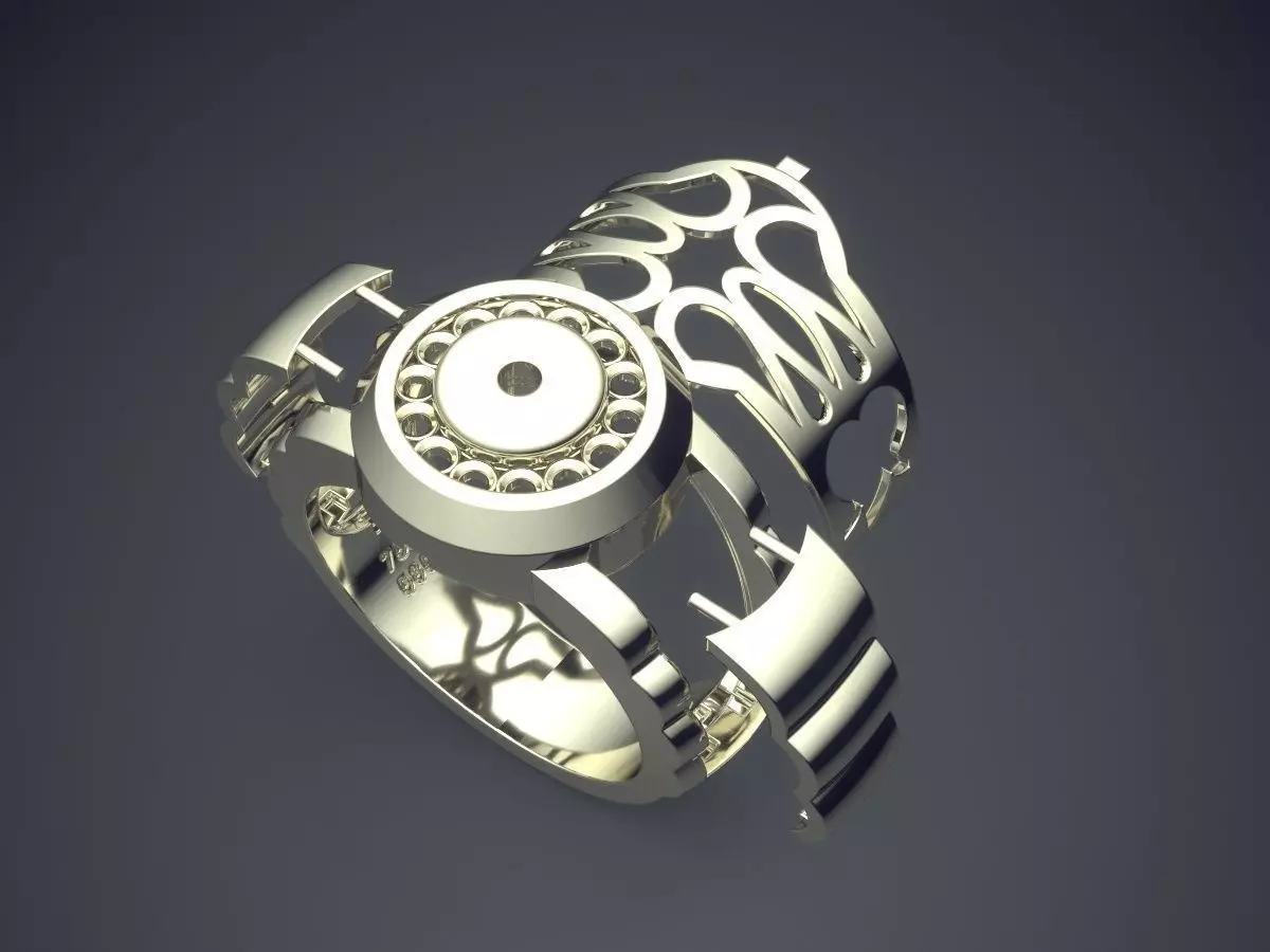 Ring CAD-3865 3D print model_1