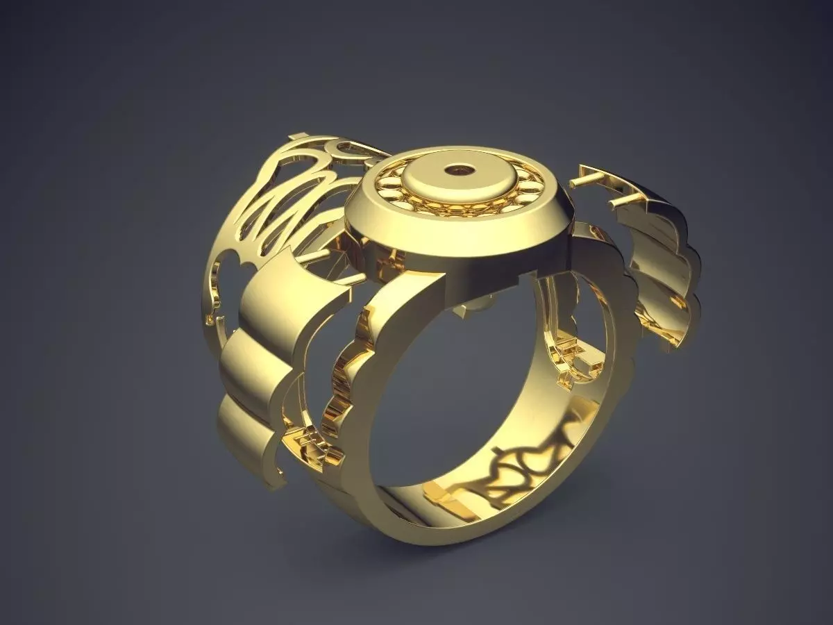 Ring CAD-3865 3D print model_0