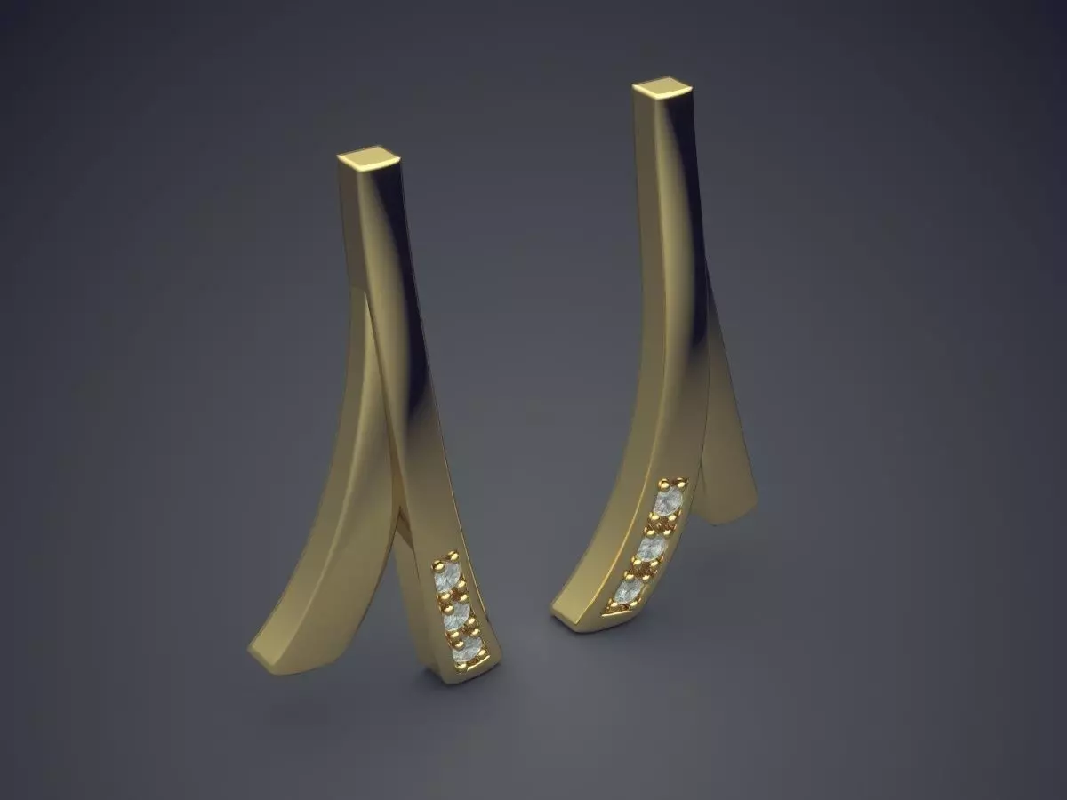 Eiffel Tower Like Jewelry Piece CAD 3862 3D print model_0