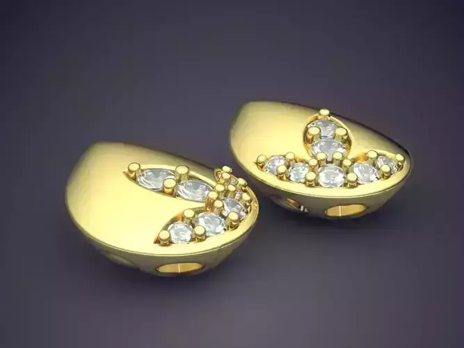 Rain Drop Shaped Jewelry Piece 3844 3D print model