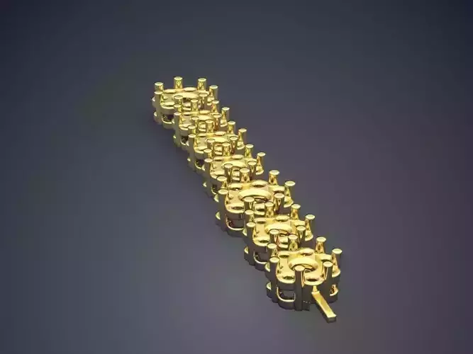 Jewelry Made From Flower Shaped Ornaments CAD 3843