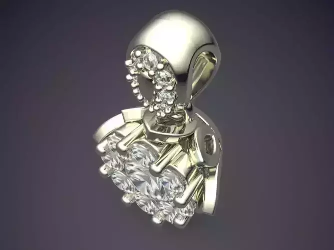 Earrings With Huge Diamond CAD 3813