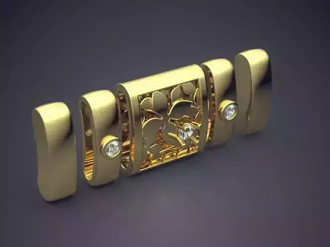 Simplistic Square Pendant  3D print model