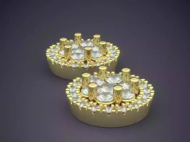 Pendants With Diamond Ornaments CAD 3810