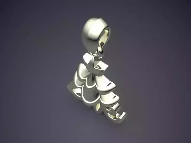 Hanging Tree Shaped Earrings CAD 3773