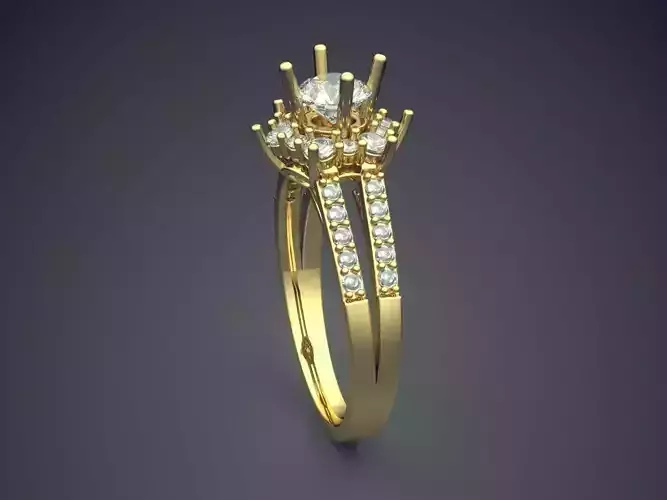 Ring With Diamonds On Top CAD 3765