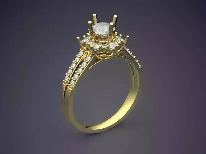 Ring With Diamonds On Top CAD 3765