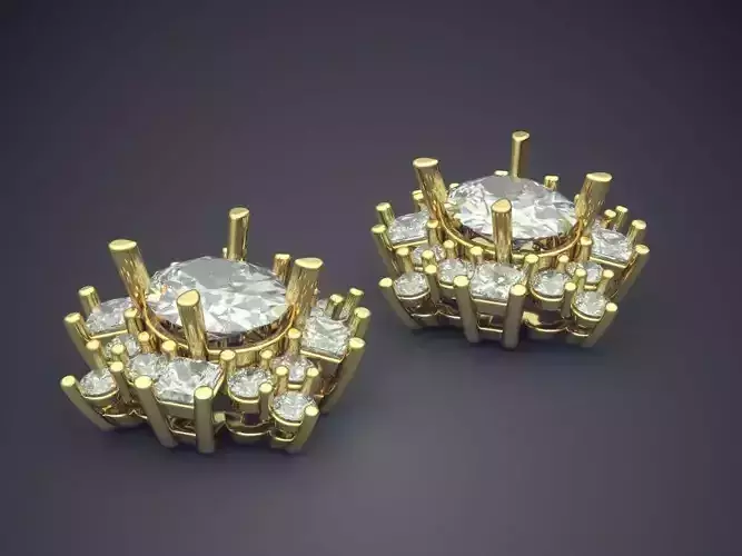 Brooches Filled With Diamonds CAD 3762