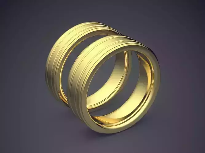 Thick Ring Without Ornaments CAD 3731 3D print model