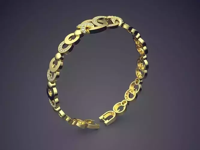 Bracelet Made From Ornaments CAD 3723