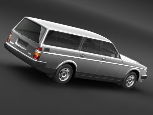 volvo 240 3D model_3