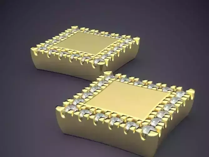 Square Jewelry Pieces CAD 3708