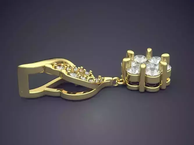 Jewelry Piece With Diamond CAD 3701
