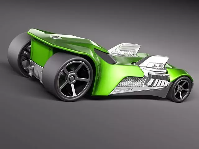 hotwheels twinmill 3D model_0