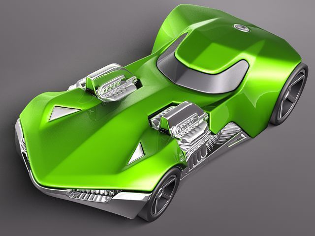 hotwheels twinmill 3D model_1