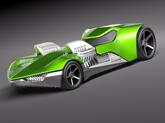 hotwheels twinmill 3D model_2