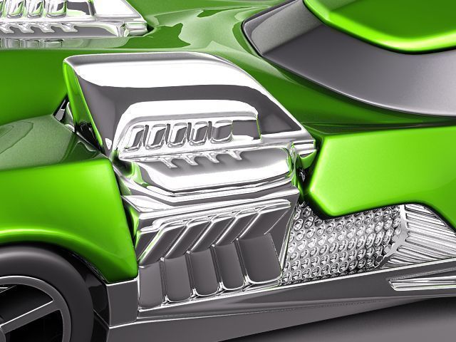 hotwheels twinmill 3D model_4