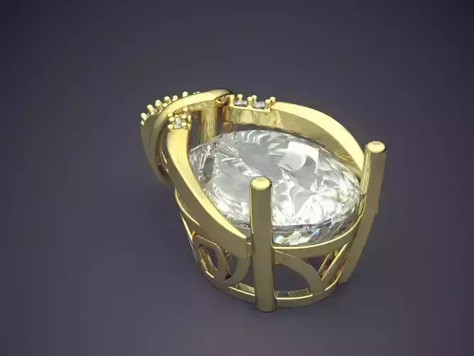 Pendant With Very Big Diamond CAD 3680
