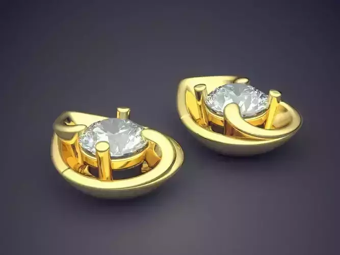 Rain Drop Shaped Jewelry Piece CAD 3673 3D print model