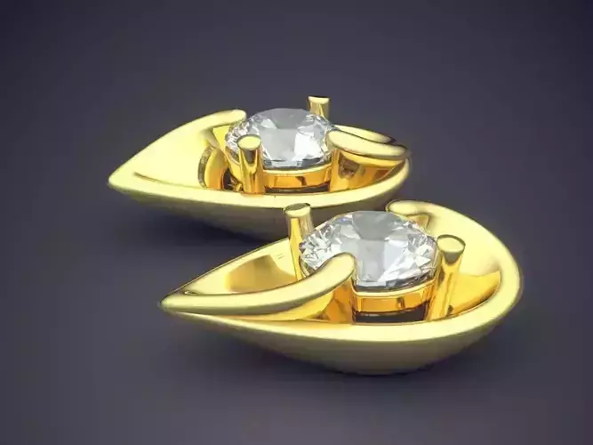 Rain Drop Shaped Jewelry Piece CAD 3673