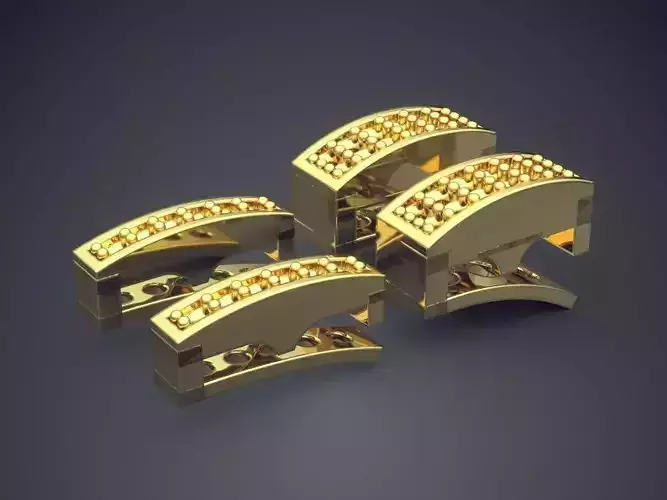 Square Jewelry Pieces With Ornaments CAD 3660