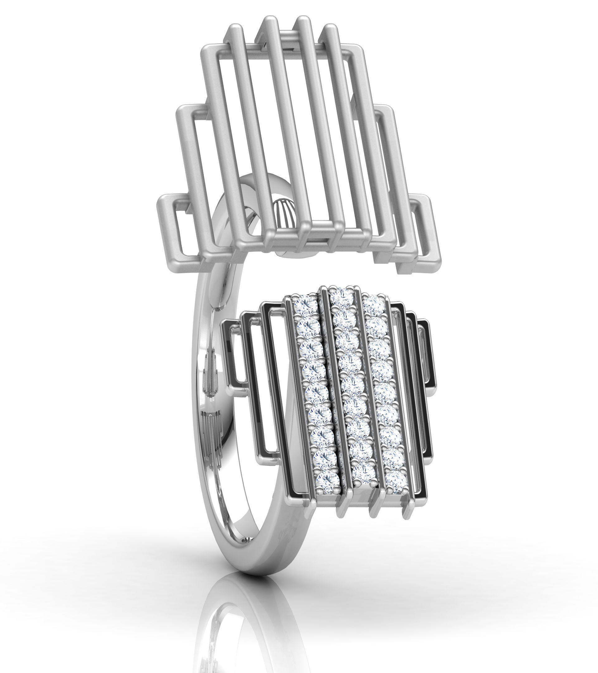 Deco Ring 3D print model_12