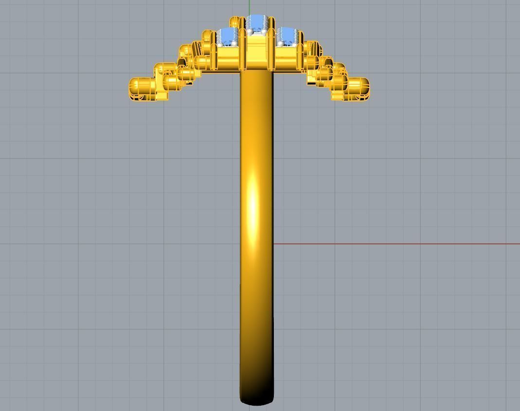 Deco Ring 3D print model_10