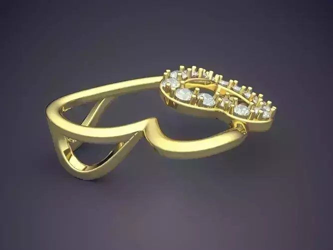 Heart Shaped Pendant CAD 3640