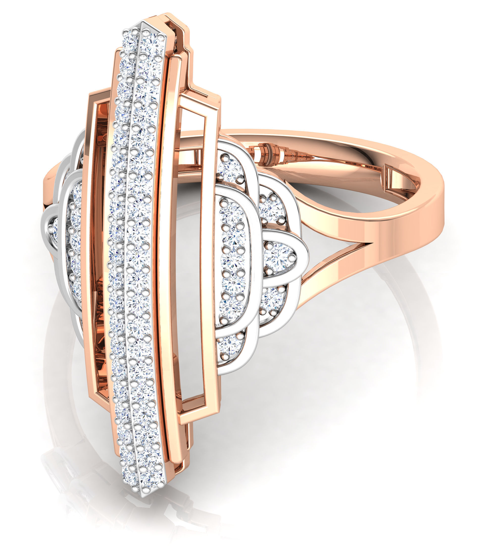 Empress Ring 3D print model_5