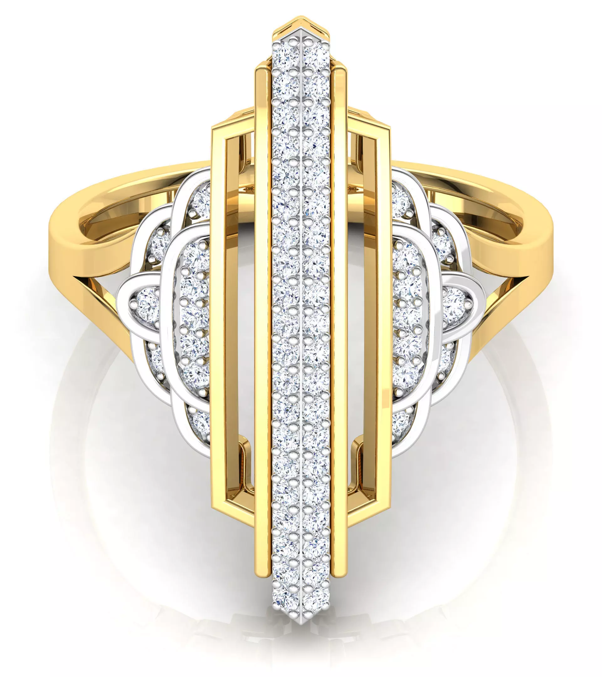 Empress Ring 3D print model_0