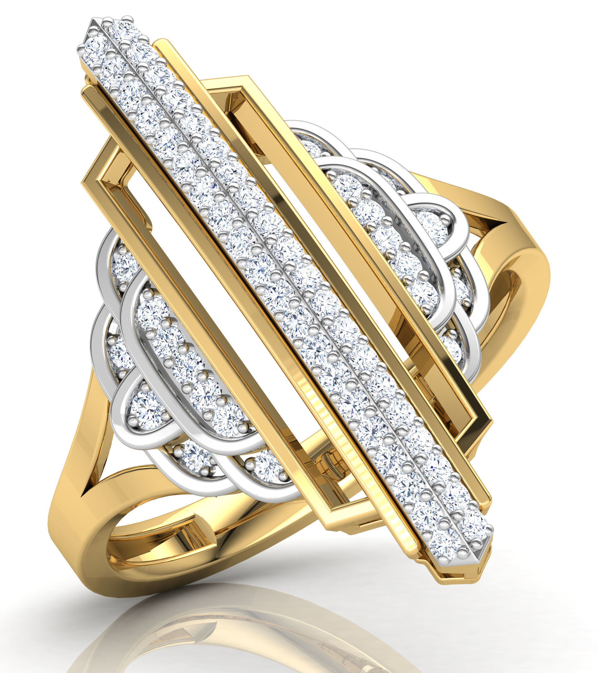 Empress Ring 3D print model_14