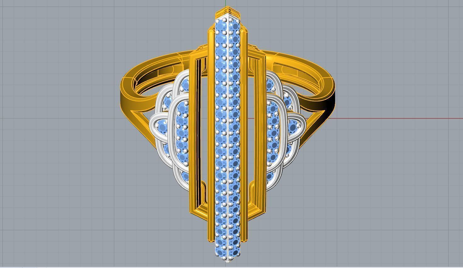 Empress Ring 3D print model_8