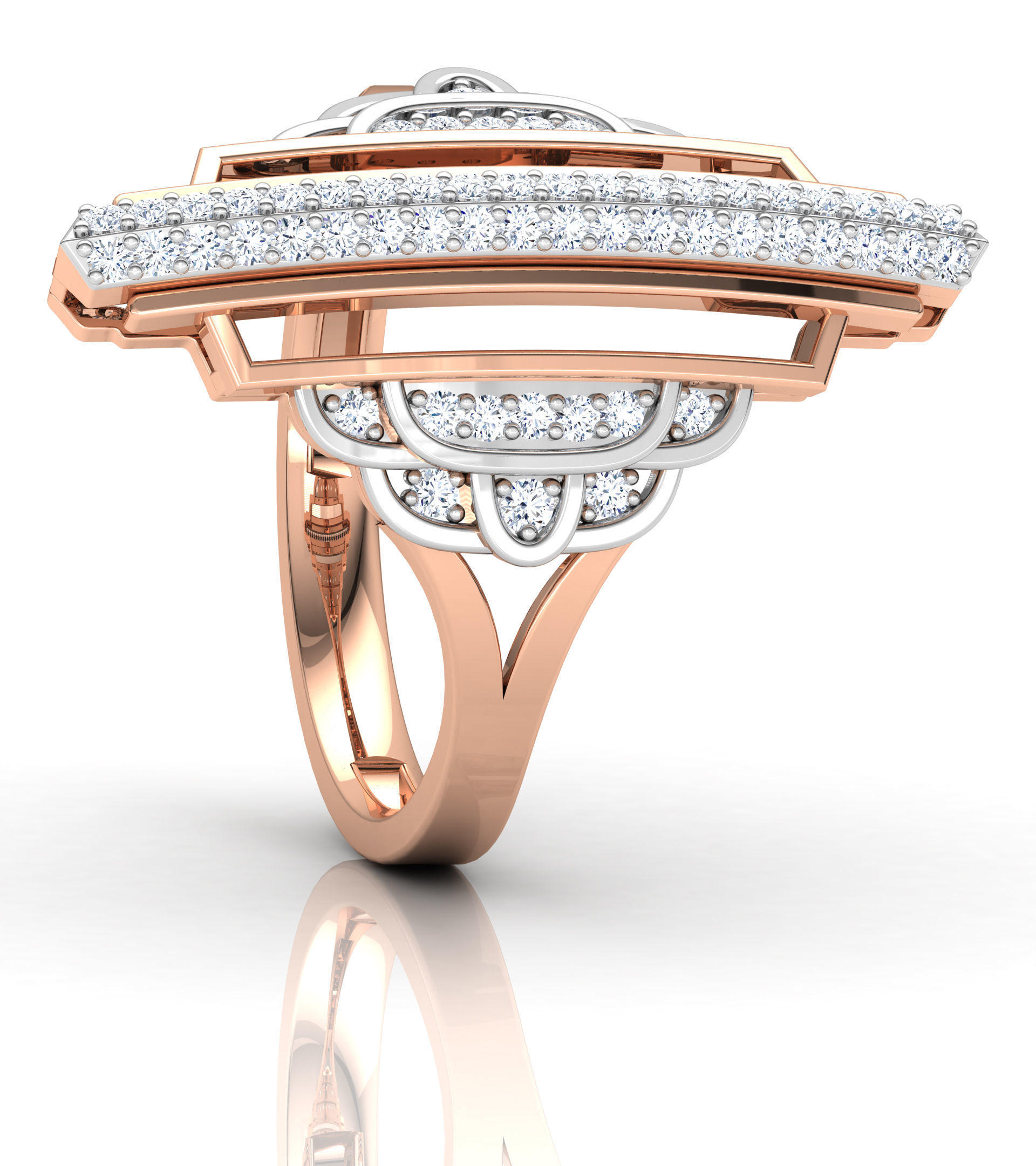 Empress Ring 3D print model_13