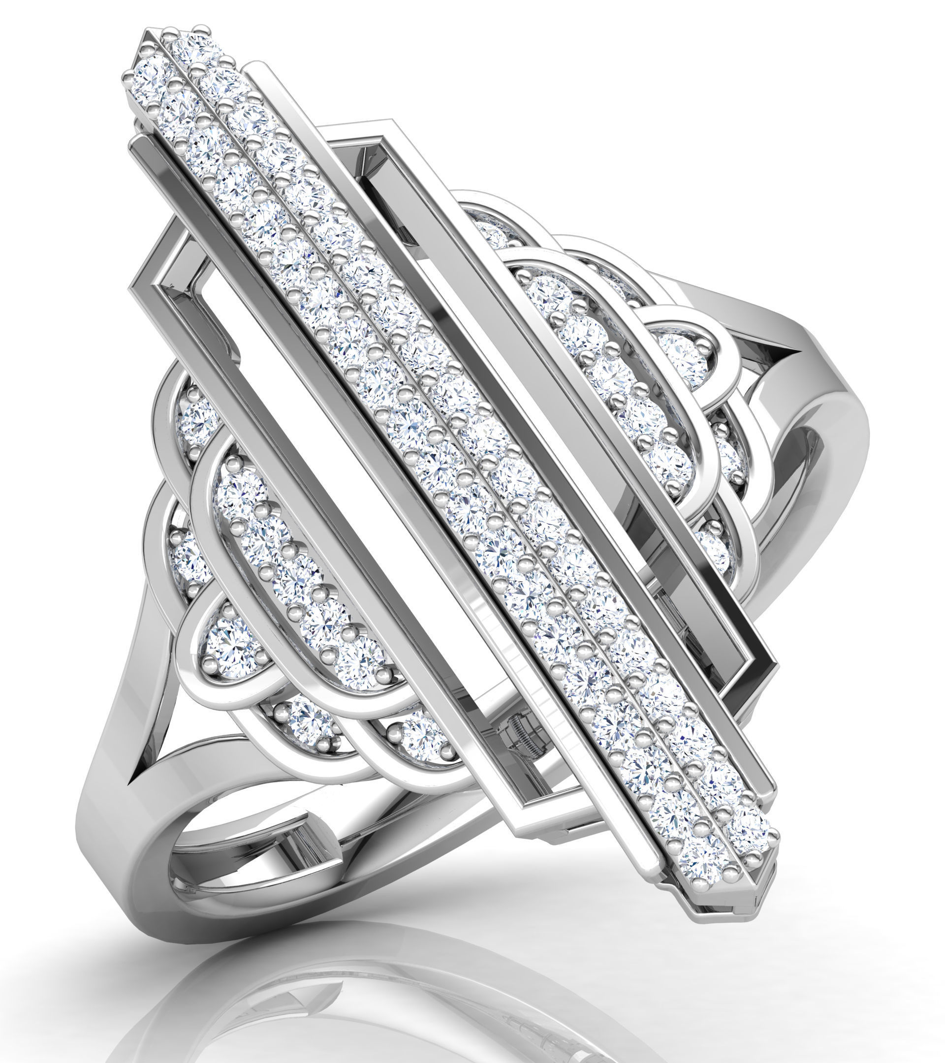 Empress Ring 3D print model_15