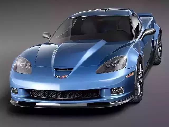 chevrolet corvette z06 carbon 2010 3D model