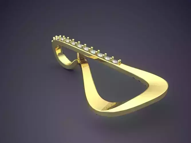 Earrings With Unique Design CAD 3566