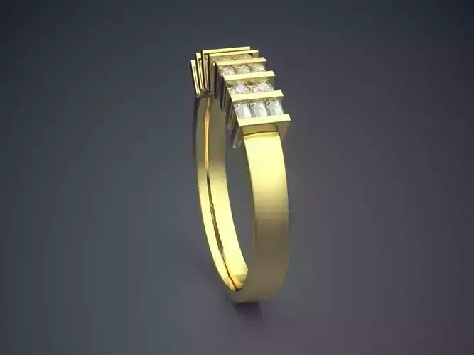 Ring With Diamonds CAD03523