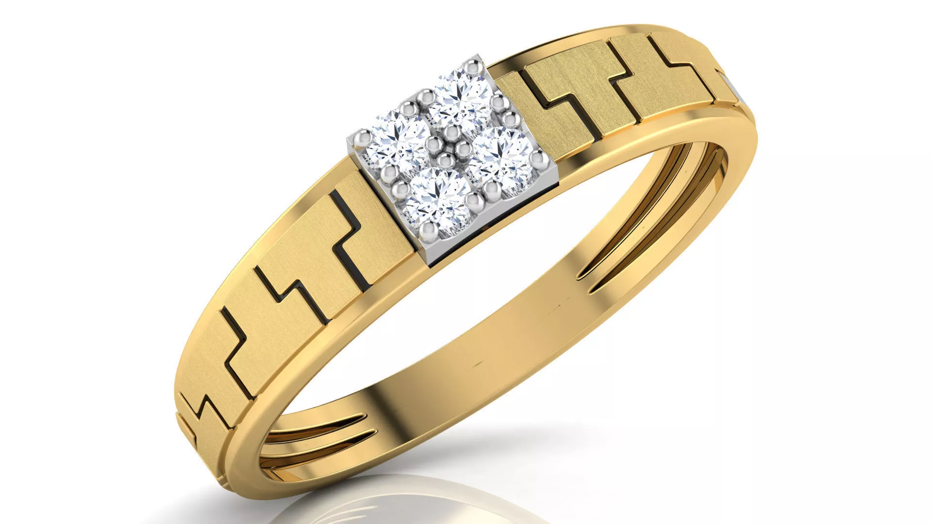 Harris Men Ring 3D print model