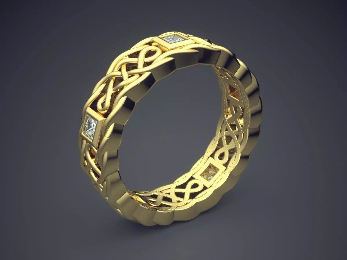 Ring CAD-3452 3D print model_0