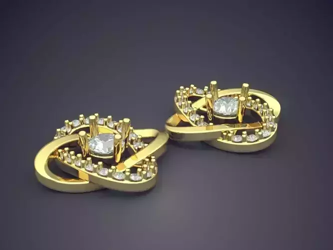 Pendant With Diamonds CAD-3449