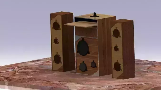 Simple design Free 3D model