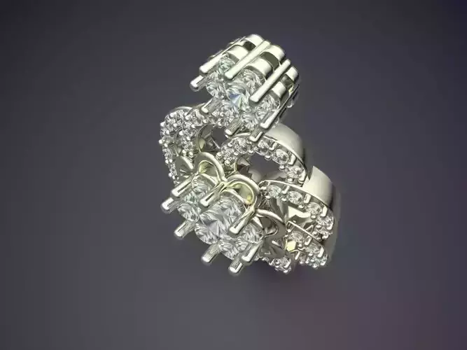 Pendant With Diamonds CAD-3413