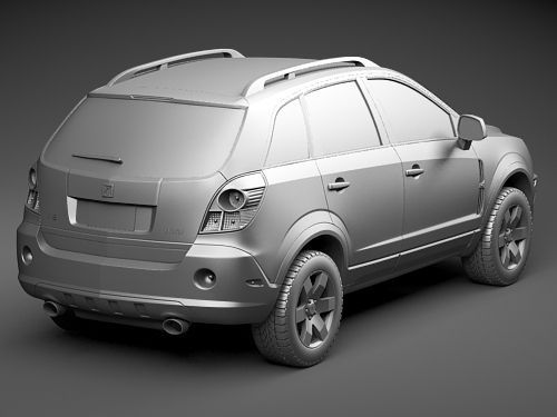 Saturn vue 2011 3D model_11