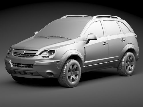 Saturn vue 2011 3D model_8