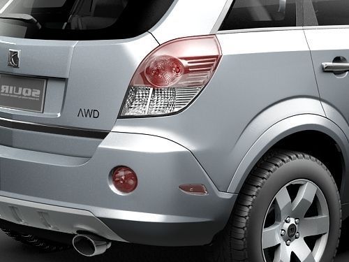 Saturn vue 2011 3D model_3