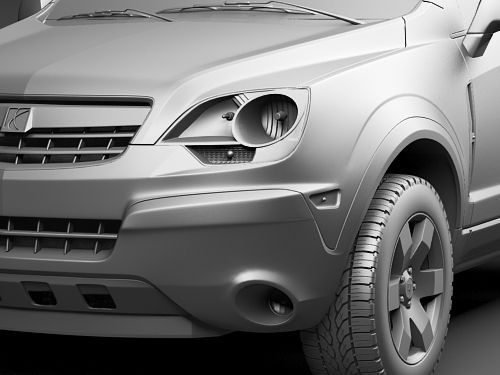 Saturn vue 2011 3D model_9