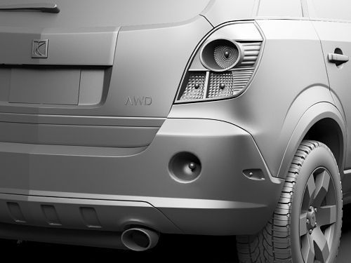 Saturn vue 2011 3D model_10