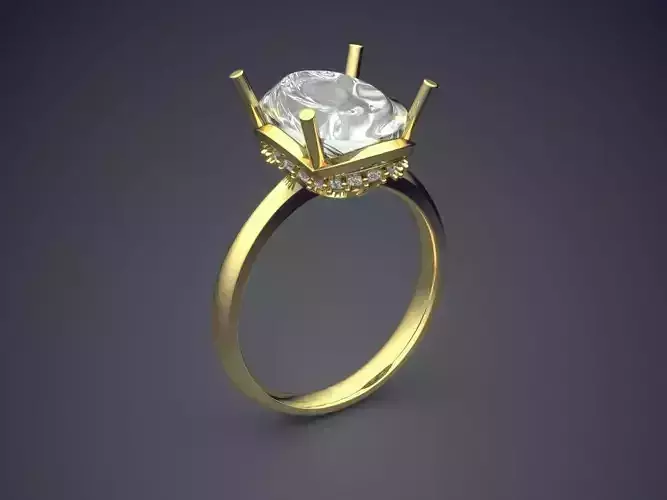 Engagement Ring CAD-3382